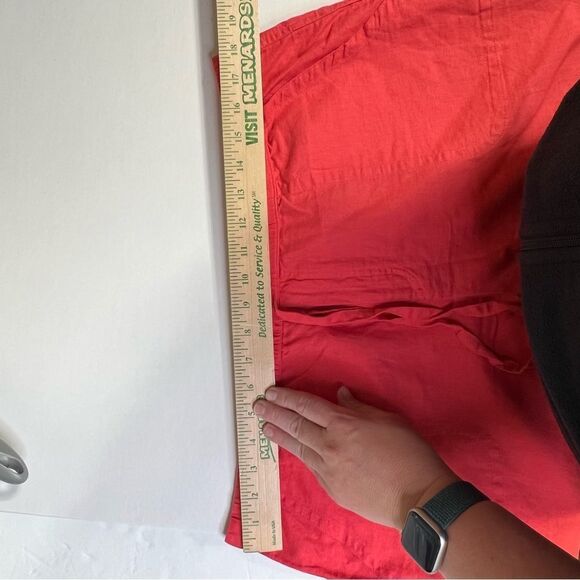 Liz Claiborne linen blend coral pants L - Picture 16 of 16